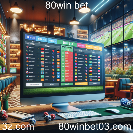 Apostas Esportivas na 80win bet: Uma Nova Era de Emoção e Interatividade